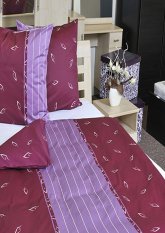 povleceni-satenove-ze-100%bavlny-na-zip-140x200+70x90-Beli 184 fialová/bodó