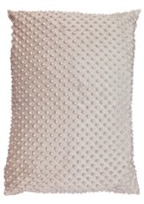 Povlak na polštář 50x70 na zip Minky béžový