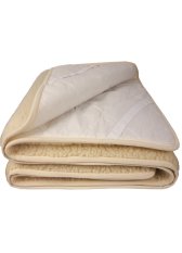 Vrchní matrace Natur z ovčí vlny s gumičkami 