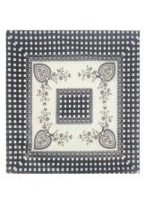 Dekorační povlak na polštář 40x40 na zip velur - srdce folk