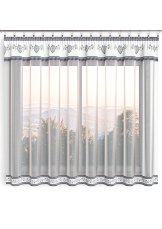 Hotová záclona 300x160cm - Srdce folk