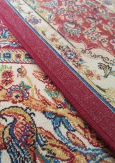 Kusový koberec QUM SILK 11 - červený
