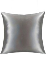 Saténový povlak 40x40cm - šedý