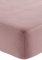 Fleecové prostěradlo s gumičkou 90x200cm - starorůžové