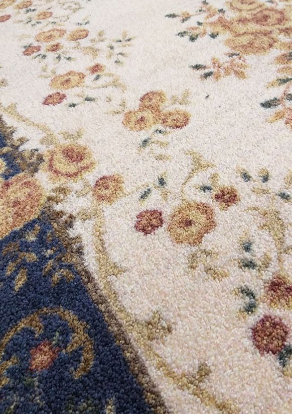 Kusový koberec CASABLANKA  07 modrý