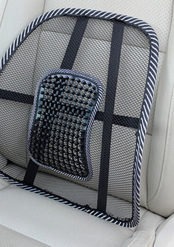 Masážní ergonomická opěrka zad na židli do auta