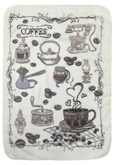 Mikrovlákno utěrka 40x60cm Coffee tabule