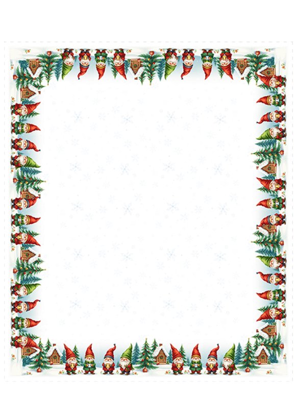 Vánoční ubrus Skřítci