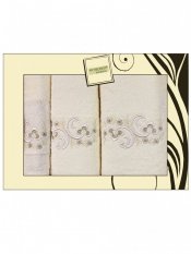 Dárkové balení ručníků a osušek Artiborda krémová 21