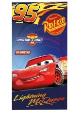 Dětská froté osuška 70x140cm Disney - Cars 95 Mc Queen modrý