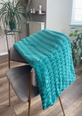 Mikroplyšová deka 220x200cm Viola - zelená jednobarevná Mikroplyšová deka 220x200cm Viola - zelená jednobarevná