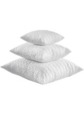 Prošívaný polštář 70x90cm na zip bílý Bamboo