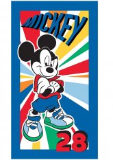 Dětský ručník 30x50cm Mickey Mouse modrý 28