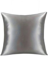Saténový povlak 40x40cm - šedý