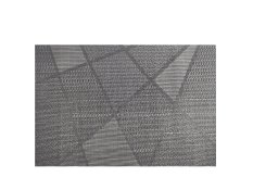 Luxusní prostírání Evita 30x45cm geometrie šedočerná omnyvatelné