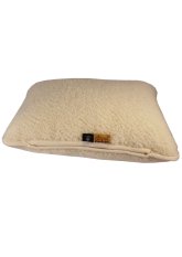 Polštář z ovčí vlny Natur, 40x60cm na zip s výplní