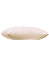 Přírodní polštář 100% peří 70x90cm na spaní krémová sypka 1100g