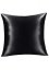 Saténový povlak 40x40cm - černý