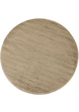 Kusový koberec kulatý PORTOFINO béžový