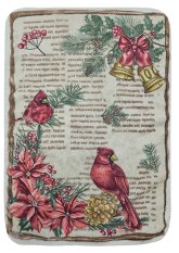 Mikrovlákno utěrka 40x60cm Vánoce text hnědý Mikrovlákno utěrka 40x60cm Vánoce text hnědý