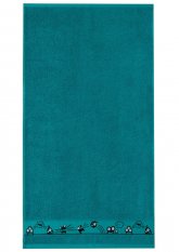 Dětský froté ručník 30x50cm lumpíci tyrkysoví