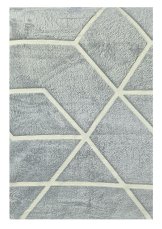 Deka mikroplyšová svítící ve tmě 150x200cm - geometrie šedá Deka mikroplyšová svítící ve tmě 150x200cm - geometrie šedá