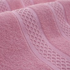Sada froté ručníků a osušky Odessa 100% ba - růžová Sada froté ručníků a osušky Odessa 100% ba - růžová