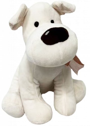 Dětský plyšák pes Nikola krémový 23 cm