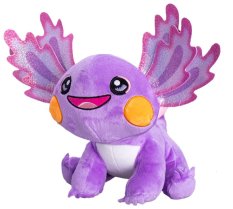 Axolotl plyšový 28cm sedící - fialový