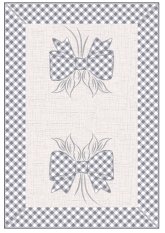 Ubrus/prostírání 30x45cm - mašle béžová