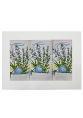 3 dílná sada kuchyňských bavlněných utěrek - Levandule 3 dílná sada kuchyňských bavlněných utěrek - Levandule