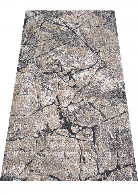Moderní kusový koberec Panamero v hnědém provedení o velikosti 60x100cm.