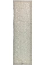 Jednobarevný ubrus/běhoun s výšivkou 70x140cm béžový